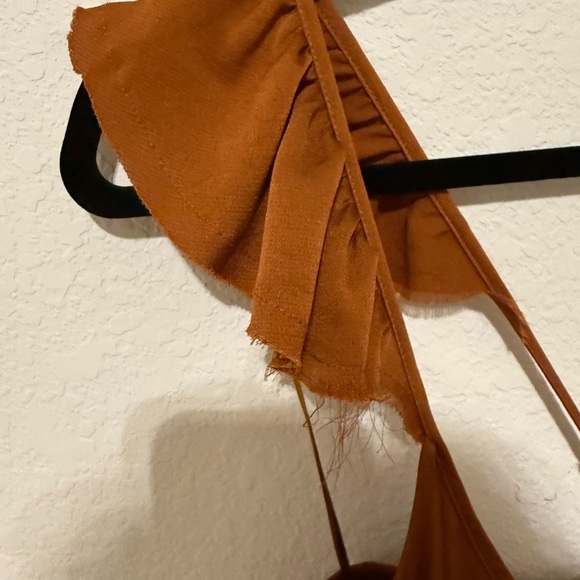 Free People Elegant Rust Maxi Dress - Picture 6 of 7